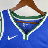 2023/24 Mavericks IRVING #11 Blue City Edition NBA Jerseys