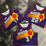 Suns PAUL #3 Purple Retro NBA Jerseys