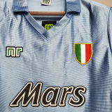 1990/91 Napoli Home Blue Retro Soccer Jersey