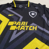 2023/24 Botafogo Third Black Fans Soccer Jersey