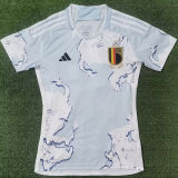 2023 Belgium Women World Cup Home White Women Jersey 女装