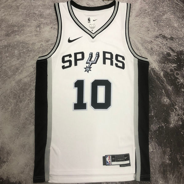 2023/24 Spurs SOCHAN #10 White NBA Jerseys