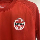 2021-2023 Canada Home Red Fans Soccer Jersey