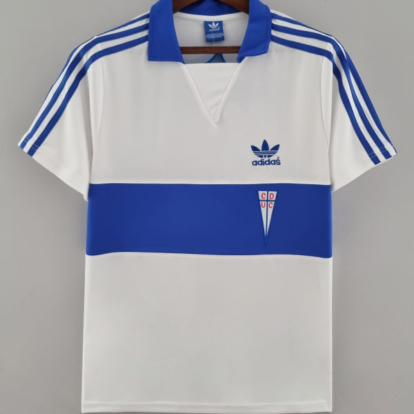 1984 CDUC Catholic White Retro Soccer Jersey