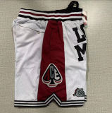 Kobe High School Edition White Four Bags NBA Pants