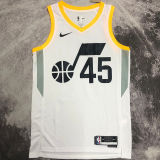 2023 Jazz MITCHELL #45 White NBA Jerseys