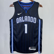 2023/24 Magic MCGRADY #1 Black NBA Jerseys 热压