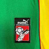 1998 Cameroun Home Green Retro Soccer Jersey