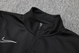2024 Al Nassr Black Jacket Tracksuit