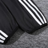 2023/24 M Utd Red Black Windbreaker