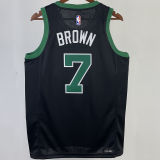 2023/24 Celtics BROWN #7 Black NBA Jerseys