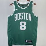 2023/24 Celtics PORAIGIS #8 Green NBA Jerseys 热压