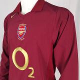 2005/06 ARS Home Retro Long Sleeve Soccer Jersey