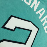 Spurs LEONARD #2 Light Green City Edition NBA Jerseys
