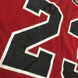 JORDAN # 23 Bulls Red Mitchell Ness Retro Jerseys