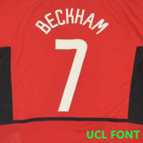 2002/04 M Utd Home Retro Soccer Jersey