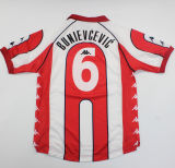 1999/01 Red Star Home Retro Fans Soccer Jersey