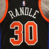 2023 NY Knicks RANODLE #30 Black City Edition NBA Jerseys