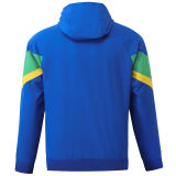 2024/25 Brazil Blue Windbreaker