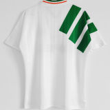 1992/1994 Ireland Away White Retro Soccer Jersey