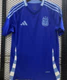 CAMPEONES DEL MUNDO 3 Stars Argentina Away Blue Fans Jersey 2024/25