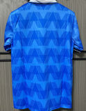 1989 Lazio Home Blue Retro Soccer Jersey