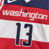 2023/24 Wizards POOLE #13 Red Away NBA Jerseys