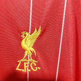 1981/82 LFC Home Red Retro Long Sleeve Soccer Jersey