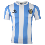 1986 Argentina Home Retro Soccer Jersey