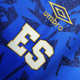 2023/24 EL Salvador Home Blue Fans Soccer Jersey 萨尔瓦多