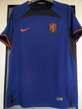 GAKPO #8 NL1:1 Quality Away Blue Fans Jersey 2022/23