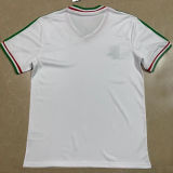 1985 Mexico White Retro Style Jersey