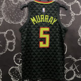 Hawks MURRAY #5 Black NBA Jersey