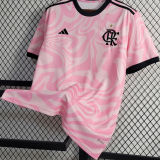 2023 Flamengo Pink Fans Soccer Jersey