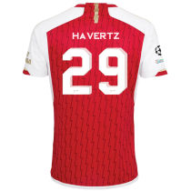 HAVERTZ #29 ARS 1:1 Quality Home Fans Jersey 2023/24 (UCL Font)