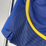 2023/24 Warriors Blue NBA Pants