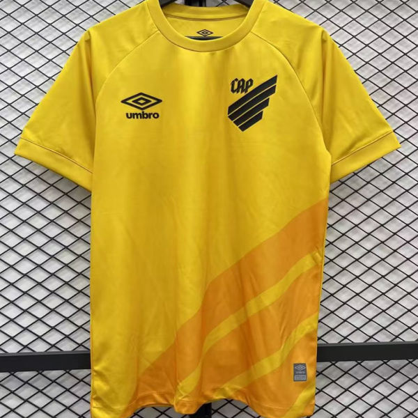 2023/24 AT Paranaense Yellow Goalkeeper Soccer Jersey