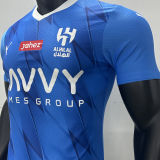 2023/24 Al Hilal SFC Home Blue Player Version Jersey 利雅得新月