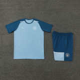2024/25 Man City Light Blue Training Jersey(A Set)