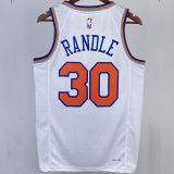 2023/24 NY Knicks RANODLE #30 White NBA Jerseys