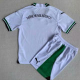 2023/24 Monchengladbach Home White Kids Soccer Jersey