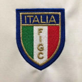 1982 Italy Away White Retro Soccer Jersey