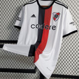 2023/24 River Plate White Fans Soccer Jersey