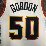 Nuggets GOROON #50 Off White City Edition NBA Jerseys
