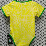 2024/25 Brazil Home Yellow Baby Suit