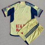 2023/24 New York Red Bull Away Goalkeeper Kids Soccer Jersey