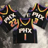 Suns PAUL #3 Black NBA Jerseys