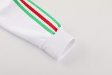 2024 Italy White Jacket Tracksuit