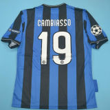 2009/10 In Milan Home Retro Soccer Jersey（胸前无字）