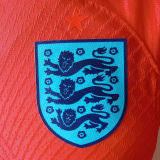 2022/23 England Away Red Player Version Soccer Jersey